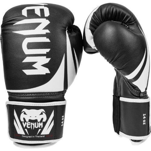 Venum MMA Boxhandschuhe Challenger 2.0 10/12/14/16 PU, Farbe:Schwarz;Gewicht:12 oz