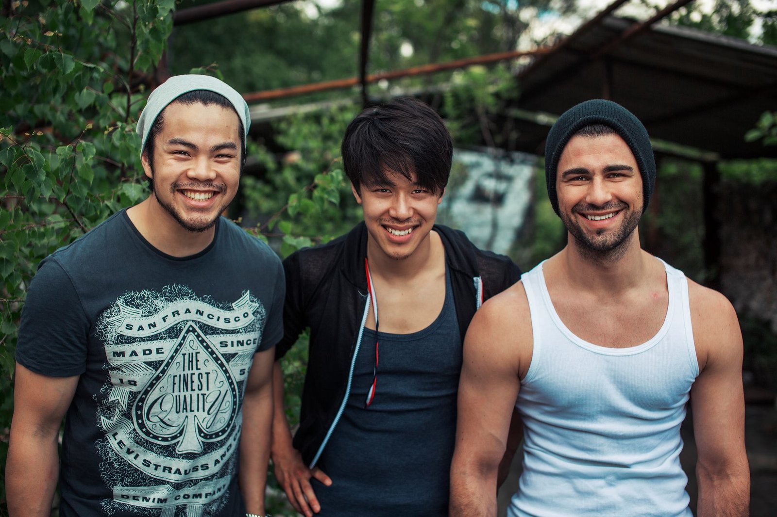 Phong, Cha-Lee und Can von Reel Deal (v.l.n.r.)